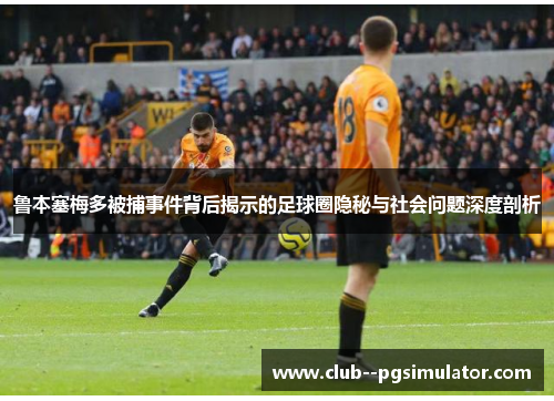 鲁本塞梅多被捕事件背后揭示的足球圈隐秘与社会问题深度剖析